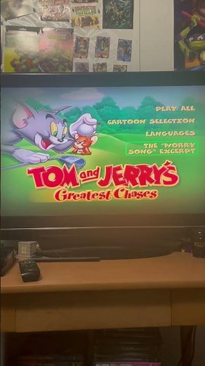 TOM AND JERRY GREATEST CHASES DVD MAIN MENU (I DON’T OWN ANY COPYRIGHT I JUST DO THIS FOR FUN)