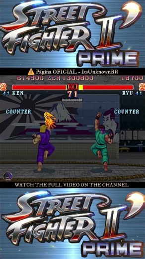 KEN vs RYU: VS BATTLE - Street Fighter II Prime v0.79 FINAL ROUND