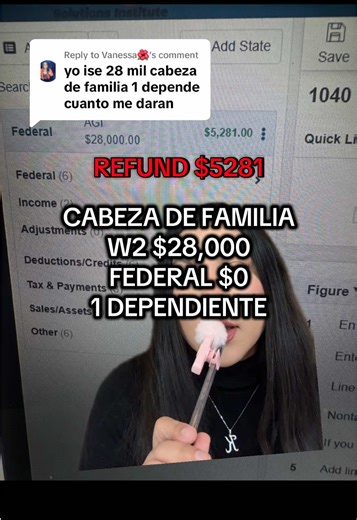 Replying to @Vanessa🌺 #taxes2025 #impuestos #temporadadeimpuestos #taxrefund #taxlady