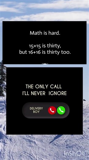 Math Be Like 15+15=30… 16+16= Thirty TOO 😂 #memes #jokes