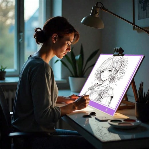 For Diamond Painting A3/A4/A5 LED Light Pad Drawing Board,Acrylic Ultra-Thin Portable LED Light Box,3 Brightness,Drawing Board With USB Cable,Eye Protection Uniform Lighting,For Sketching,Animation,Diamond Art Painting Supplies for Sale Australia