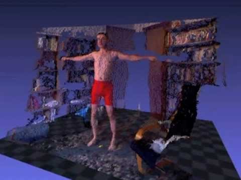 Home 3D Body Scanning using the Kinect