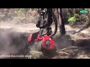 Fecon Australia - FMX36 Excavator Mulching Head