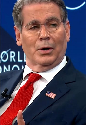 Treasury Secretary Scott Bessent on Tuesday warned European allies against retaliating after President Trump threatened tariffs on countries that do not support the U.S. taking over Greenland. “I tell everyone, sit back, take a deep breath, do not retaliate, do not retaliate,” Secretary Bessent said on the sidelines of the World Economic Forum in Davos, Switzerland. “The president will be here tomorrow, and he will get his message across ... have an open mind.” Watch more by tapping the link in