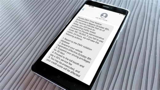 Have you gotten a text message or call about a traffic ticket? It's likely a scam