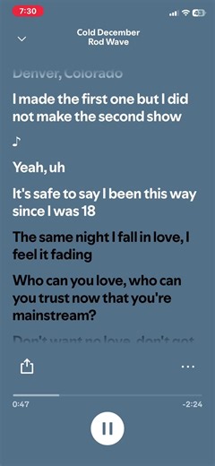 Cold December- rod wawe#lyricsmusic #fypシ #makemefamous #fyp #rodwave