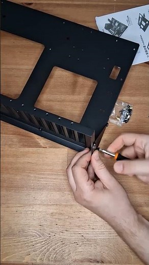 The Cheapest Open-Air PC Case You Can Buy! 💻🔥#PCBuild #TechShorts #OpenAirCase #DIYPC #BudgetBuild