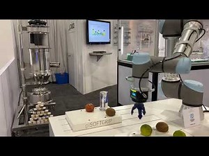 Piab's piCOBOT & piSOFTGRIP on Universal Robot at Pack Expo 2020 Philadelphia