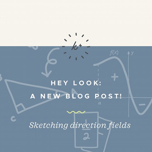 How to sketch direction fields — Krista King Math | Online math help