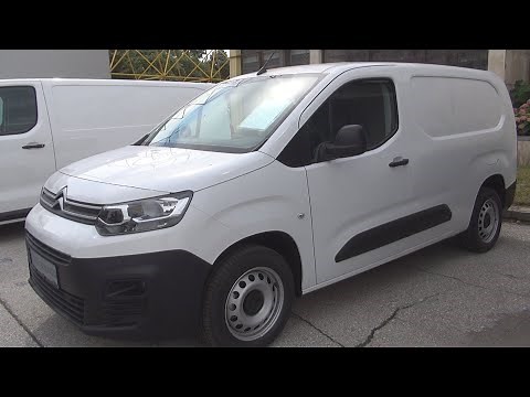 Citroën Berlingo Club BlueHDi 102 BVM5 XL Panel Van (2021) Exterior and Interior