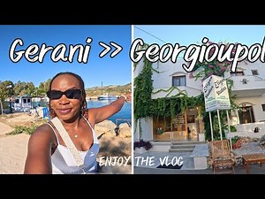 Exploring Gerani & Georgioupoli, Crete🇬🇷|Hidden Beaches, Sunset Vibes! Greek Beauty #Gerani #greece
