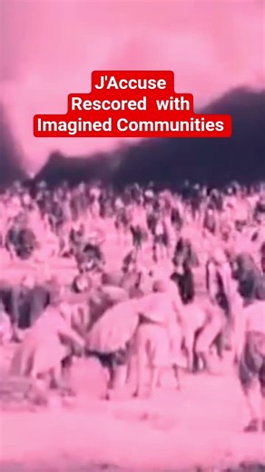 Scene from Abel Gance's J'Accuse #silentfilm #experimentalmusic #filmscore #musicandpolitics