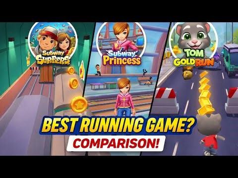 Subway Surfer 🆚 Subway Princess 🆚 Tom gold ran !! Gameplay 🤯 #subwaysafer #viral #video #fypシ #like