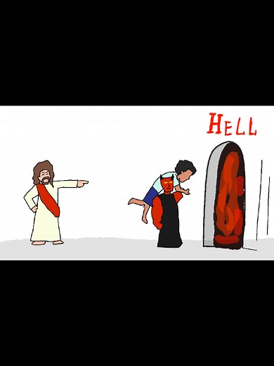 Hilarious Animation: What Happens When You Reach Heaven?