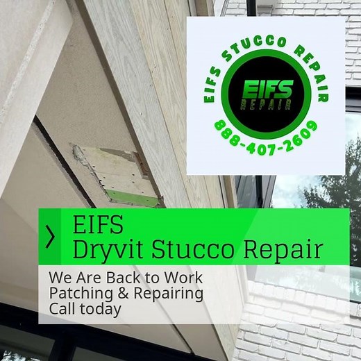 EIFS Dryvit Stucco Repair