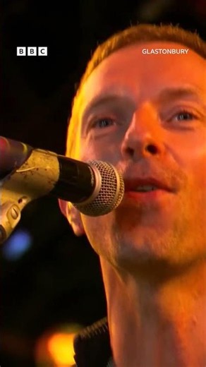 Coldplay - Yellow | Glastonbury 2024 #coldplay #glastonbury #shorts
