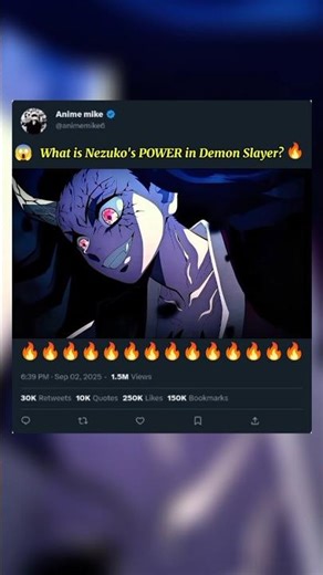 😱What Is Nezuko's Power In Demon Slayer ?🔥 #anime #demonslayer #shorts #youtubeshorts