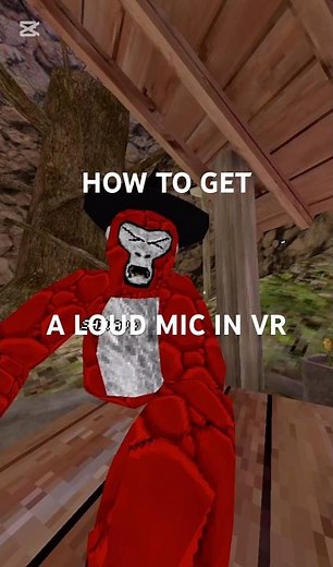 How to get a loud mic in VR