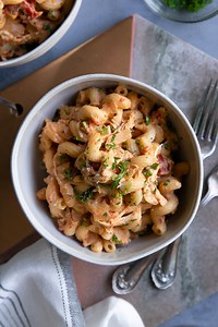 Slow Cooker Creamy Chicken Pasta