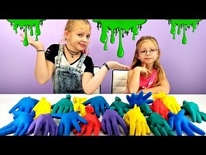 DON'T Choose The WRONG GLOVE Slime Challenge!!!