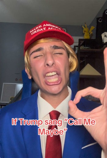 If Trump sang “Call Me Maybe” 😎🇺🇸 #trump #funny #foryoupage #viral #tiktok @President Donald J Trump
