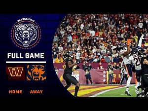 Chicago Bears FULL GAME vs Washington Commanders || Bears Highlights || NFL Week 8 ||