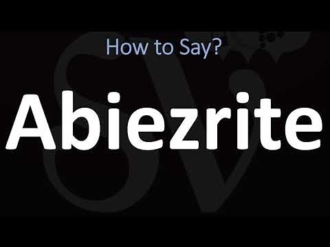 How to Pronounce Abiezrite? (BIBLE)