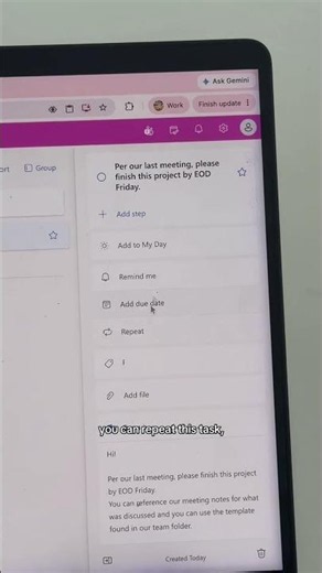 the outlook feature that turned my chaotic inbox into an actual to-do list 👀 #outlook #productivity