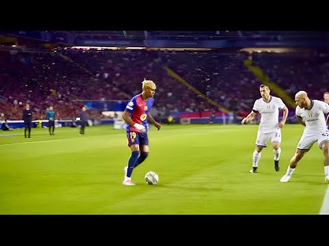 17 Year Old Lamine Yamal vs Inter Milan