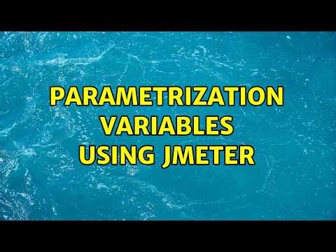 Parametrization variables $URL using JMeter (2 Solutions!!)