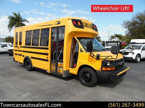 Chevy Express 3500 SCHOOL BUS Wheelchair Equipped SCHOOL  BUS | eBay