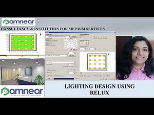 Lighting design using RELUX|Electrical Designing and Drafting|MEP Electrical|RELUX|Amnear MEP|BIM|
