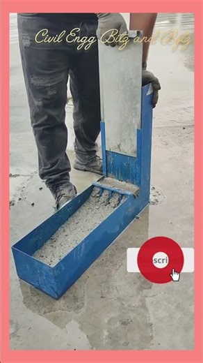 L box test|Self Compacting Concrete|#shortsfeed