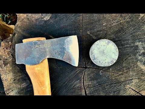 Comment affûter sa hachette de sculpture / bushcraft au quotidien ?