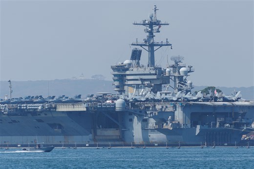 US military shoots down Iranian drone that 'aggressively' approached ship