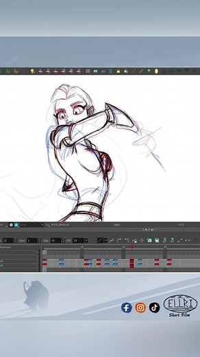 #ToonBoomHarmony nos facilita el trabajo ToonBoomHarmony makes our job easier #animation #animacion #ellri #3danimation #masteranimation #blenderanimation #art #2danimation #shortfilm #toonboom
