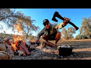 CAMP FIRE COOKING - How to cook on a fire - ⚠️ drooling may occur..