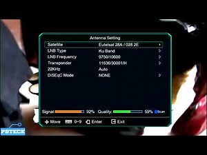 🔵 How To Scan Free To Air Satellite Channels On SuperBox Decoder | Pbteck