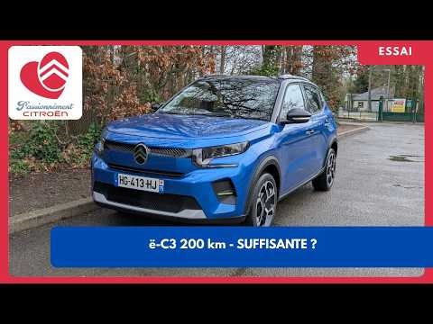 Citroën ë-C3 Urban Range Test Drive (200km): Twingo killer? #citroen