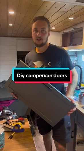 DIY Campervan Doors: Quick and Easy Bespoke Kitchen Door Tutorial