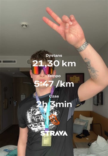 3/5 Plus nauka tańca gdyby Pandemia 2.0 miała nadejść #running #newweeknewgoals #personalrecord