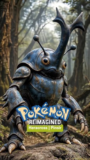 Pokémon Reimagined | Who has the more powerful Mega Horn? 🪾Mega Heracross & Pinsir! Are you team Pinsir or team Heracross?! 💬 #pokemon #evolution... | Instagram