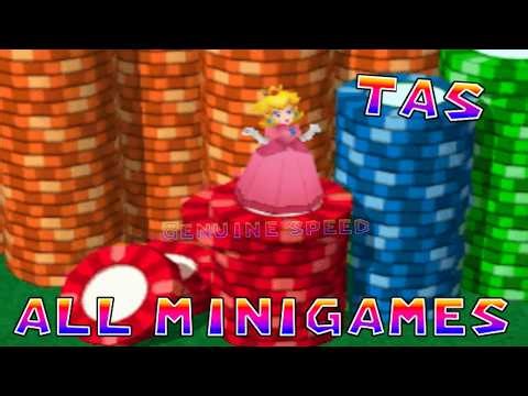 Mario Party DS - All Minigames [TAS]