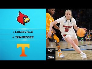 Louisville vs. Tennessee - Women's NCAA Tournament Sweet 16 highlights