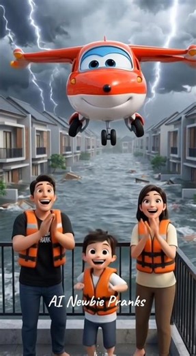 Red Plane rescue #animation #cartoon #superwings