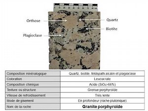 Travaux pratiques de Géodynamique interne : roches magmatiques