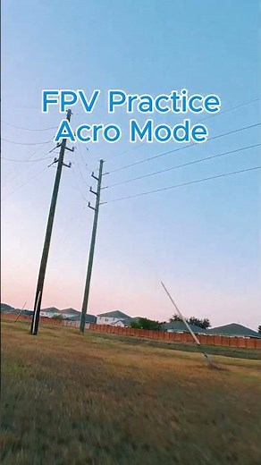 FPV Practicing Acro Mode | FPV Drone