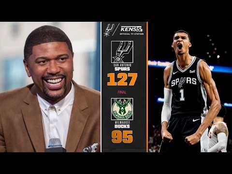 Wemby proven he's real MVP worthy, force NBA change 65-games rule - Jalen Rose on Spurs def. Bucks