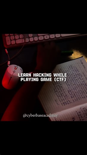 CYBERBASE on Instagram: "Learn Hacking While Playing Game (CTF) . . Follow : @cyberbaseacademy for more . . #cybersecurity #game #gamesafety #ethicalhacking"