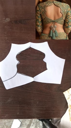 belause back nack🧣 #design#youtubeshorts #viral #foryou #cuttingandstitching @kiran stitch aura